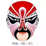 京剧的脸谱,色彩与线条交织的戏剧艺术画卷